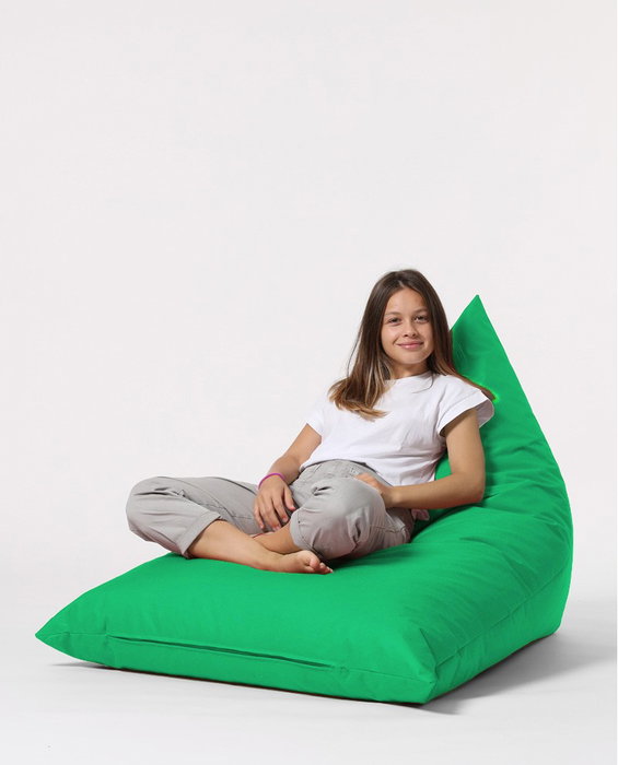 Atelier Del Sofa Pyramid Big Bed Pouf - Verde Pistacho